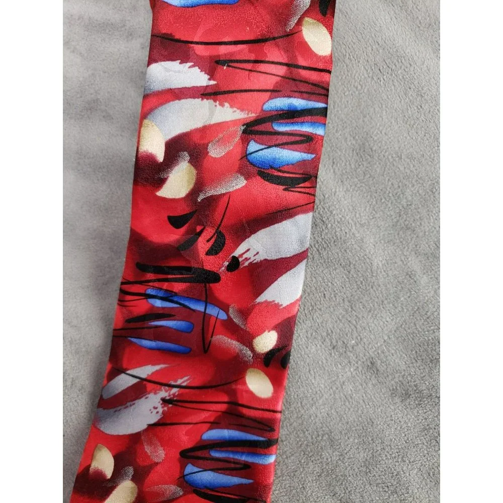 J Garcia Banyan Trees 11 Collection Fifty Eight 100% Silk men neck Tie‎ Abstract